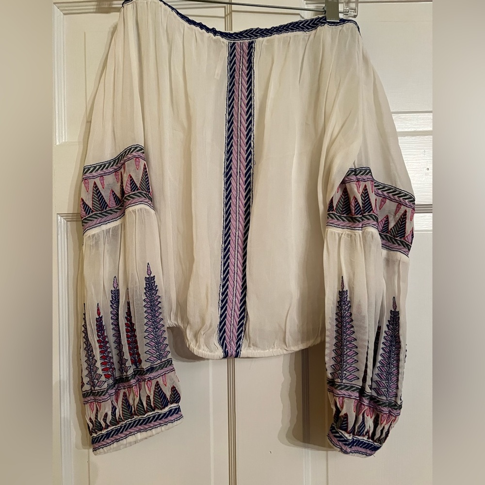 Free people off the shoulder blouse